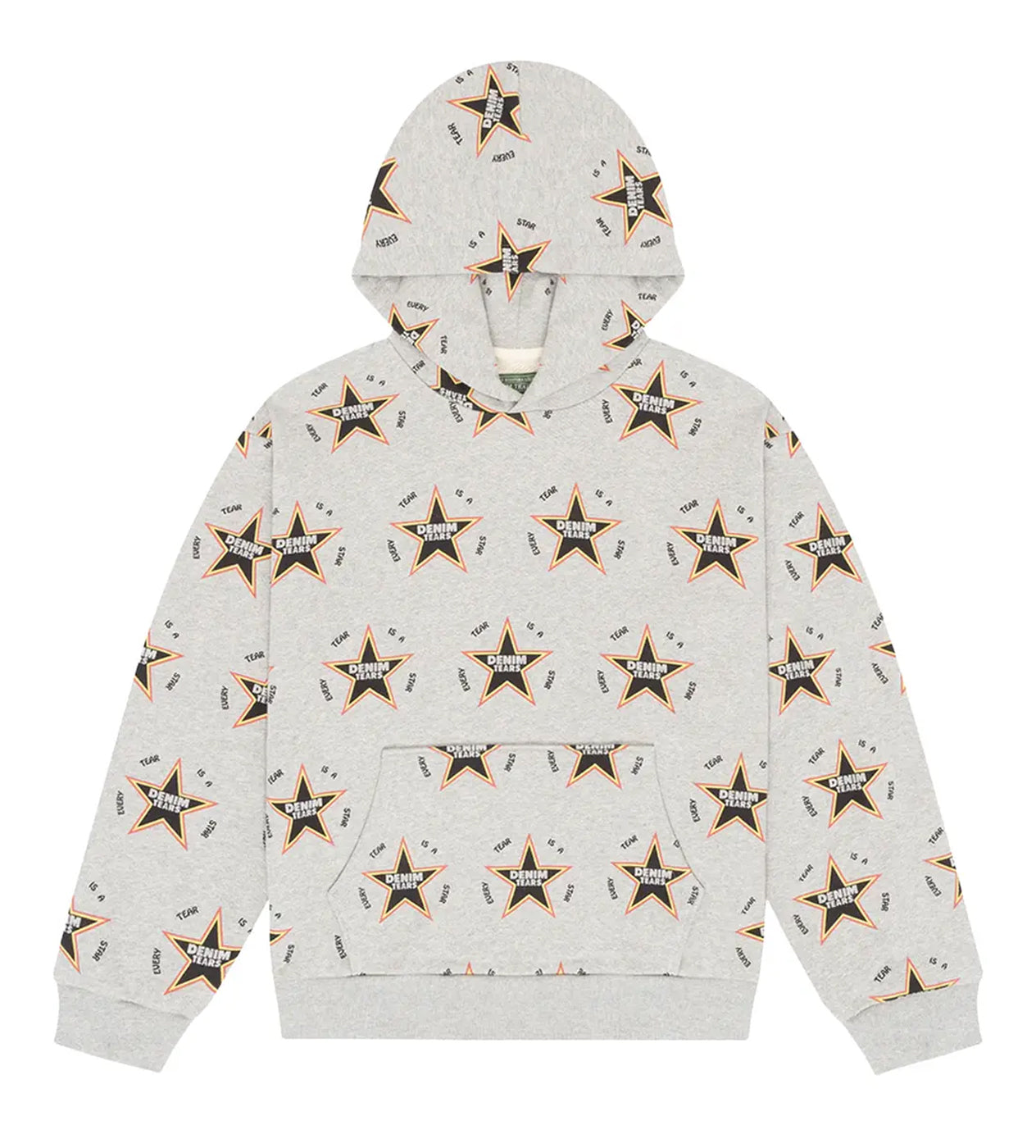 Denim Tears Every Tear Is A Star Hoodie Grey