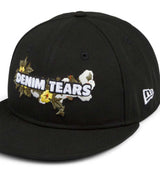 Denim Tears New Era Floral Logo Hat Black