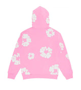 Denim Tears Pink Cotton Wreath Hoodie Back