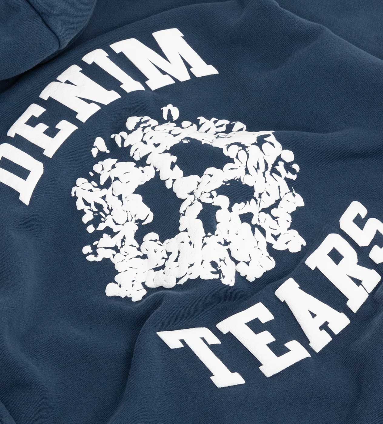 Denim Tears University Zip Hoodie Navy – Restock AR