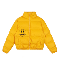 Drew House Yellow Puffer Jacket