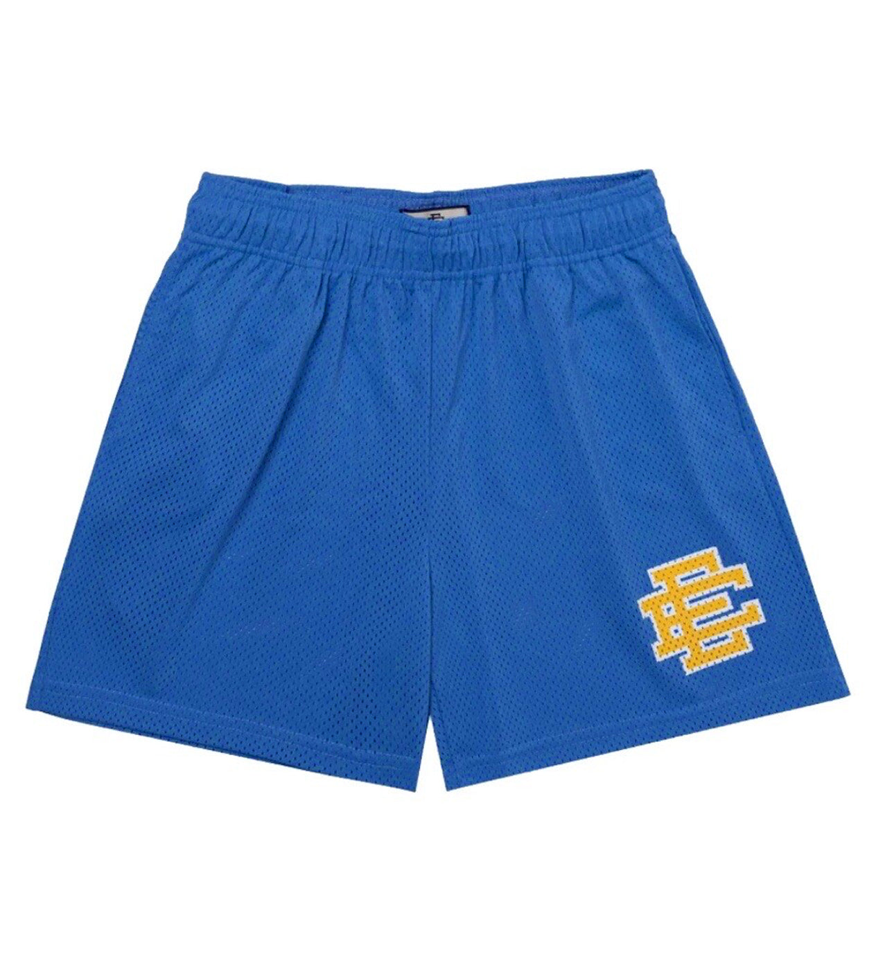 Eric Emanuel Basic Shorts Blue Yonder/Yellow
