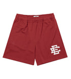 Eric Emanuel Basic Shorts Dark Red/White