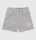 Eric Emanuel Basic Shorts Grey/Cream Outline