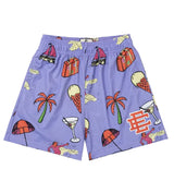 Eric Emanuel Ice Cream Shorts Purple
