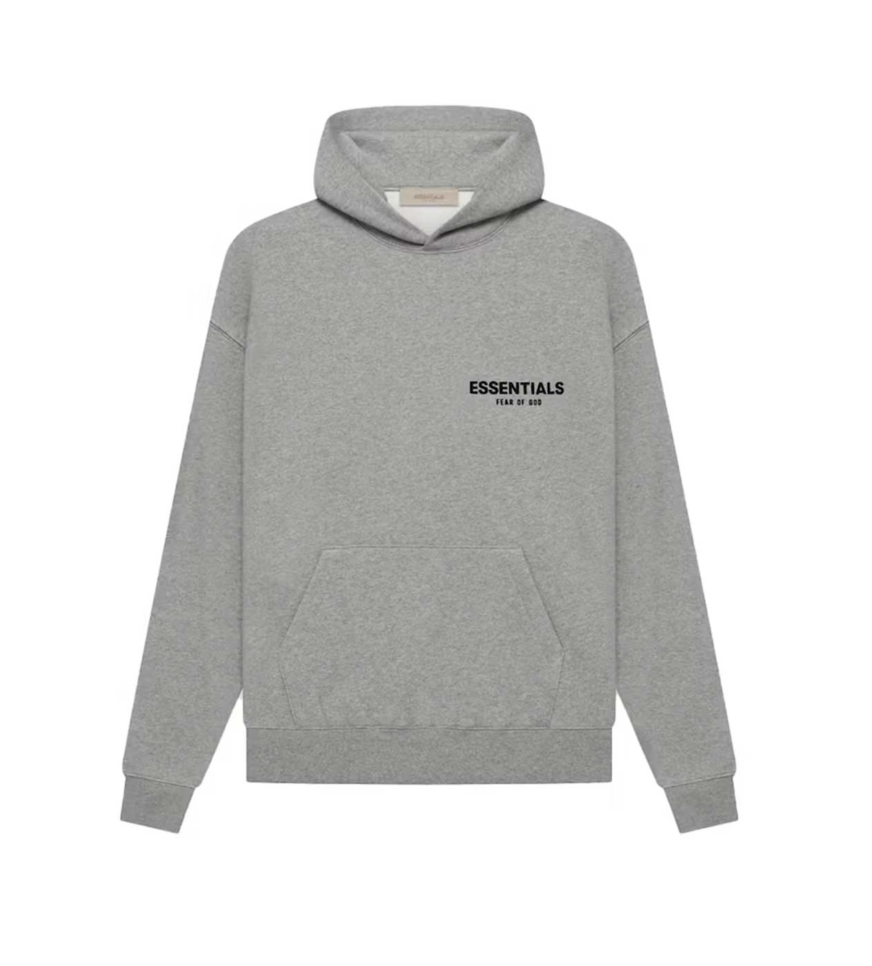 Essentials Dark Oatmeal Velvet Hoodie – Restock AR