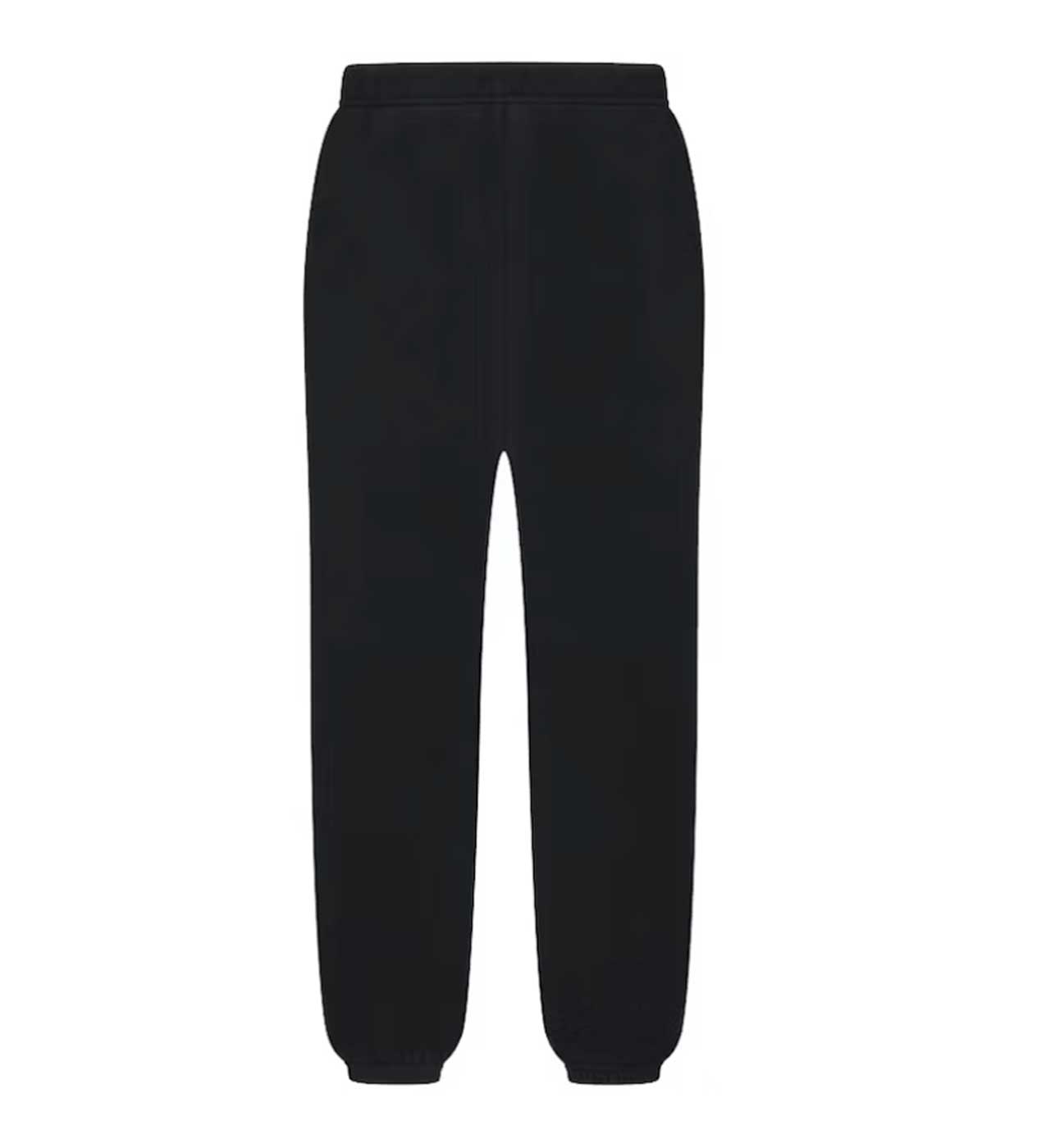 Essentials Jet Black Sweatpants back