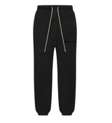 Essentials Jet Black Sweatpants front