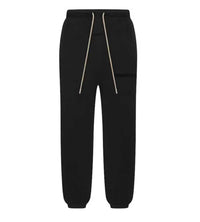 Essentials Jet Black Sweatpants front