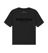 Essentials Stretch Limo Velvet Black Tee