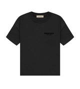 Essentials Stretch Limo Velvet Black Tee