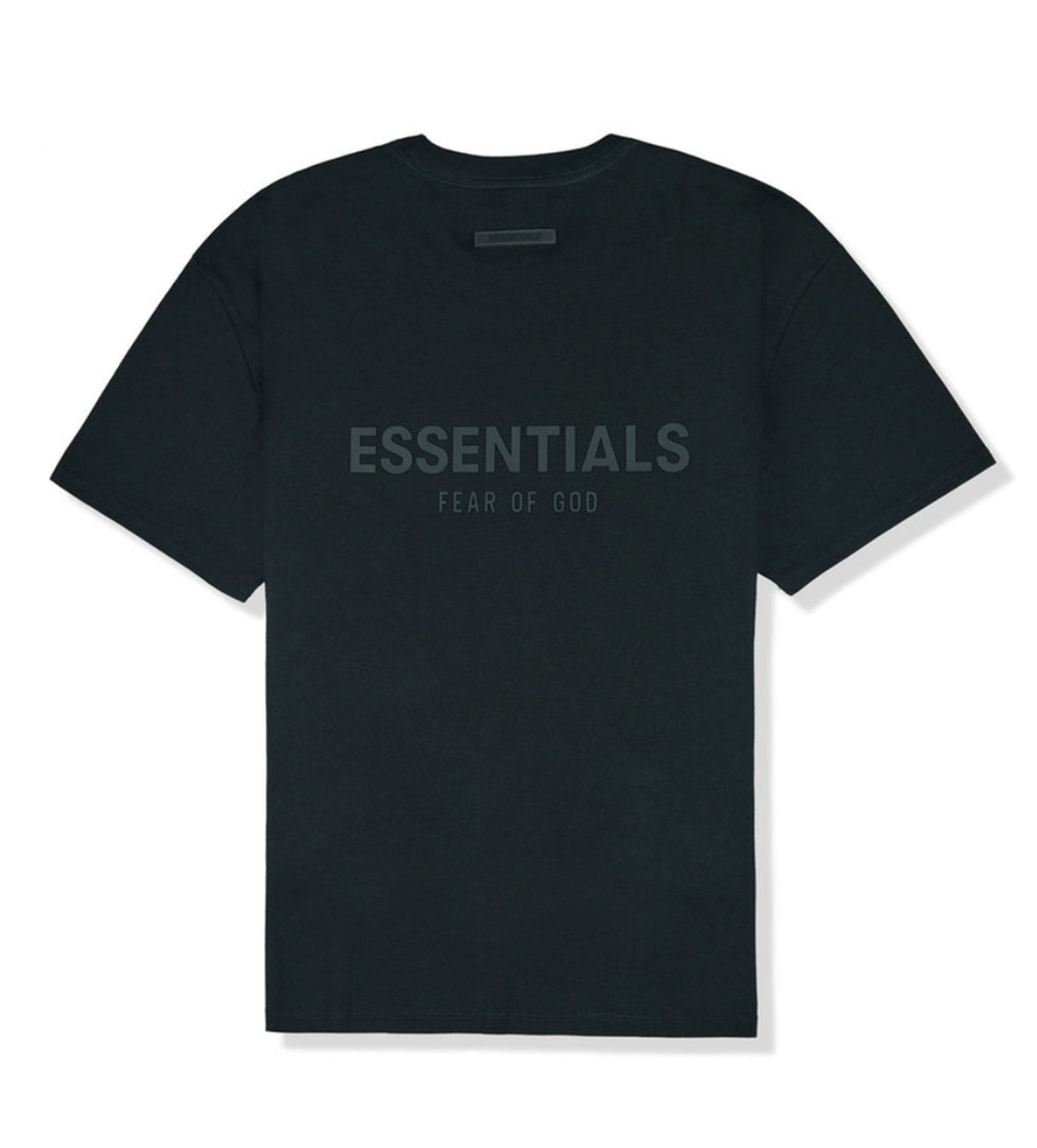 Essentials Back Label Essentials Black Tee Back Logo – Restock AR
