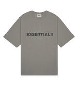 Essentials Cement Tee Front Logo