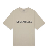 Essentials Olive Tee Front Logo