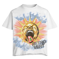 Retrovert Sun Tongue Tee Tan