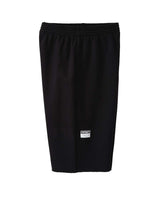 GV Gallery Berry Cutoff Shorts black, opposite side view showing the Rasp Tech leg label