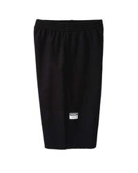 GV Gallery Berry Cutoff Shorts black, opposite side view showing the Rasp Tech leg label