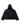 GV Gallery Berry Tech Jacket black, hooded half-zip technical anorak with grey taped seams and Raspberry chest branding, front view