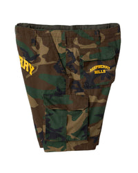 GV Gallery Camo Cargo Shorts Green