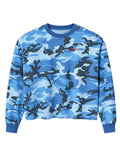 GV Gallery D Bacon Thermal L/S Tee Blue