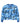 GV Gallery D Bacon Thermal L/S Tee blue, camo long sleeve with small red chest logo, front view