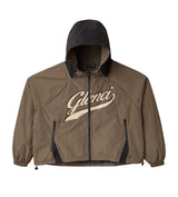 GV Gallery Glenci Plaid Windbreaker Jacket front view