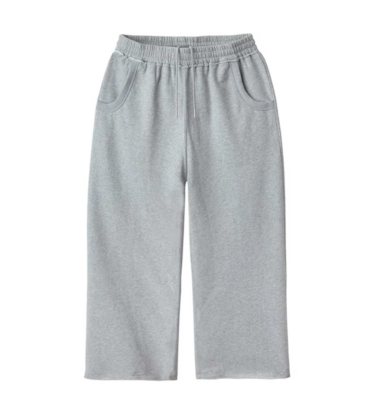 GV Gallery Heather Grey GV Blank Sweatpants front view