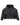GV Gallery Mateo Sweatshirt washed black, cropped boxy hoodie with kangaroo pocket, front view