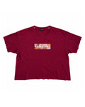 GV Gallery Pedicure Tee Maroon