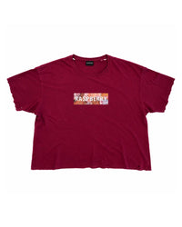 GV Gallery Pedicure Tee Maroon