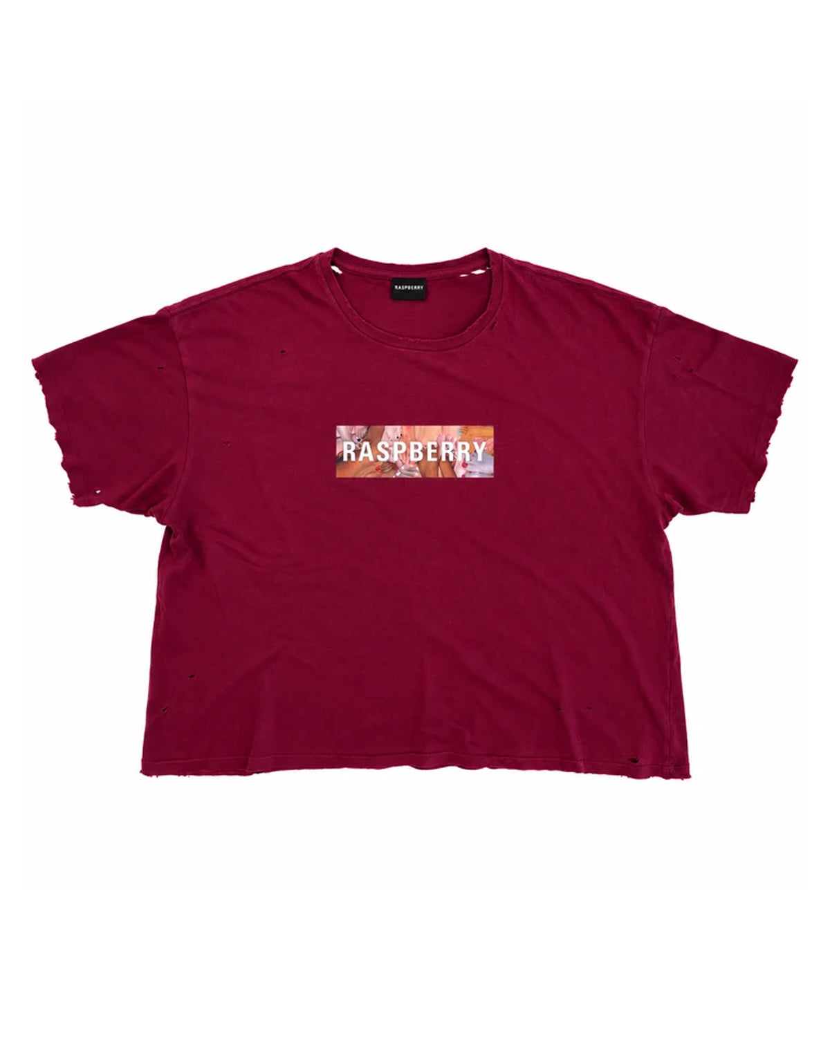 GV Gallery Pedicure Tee Maroon