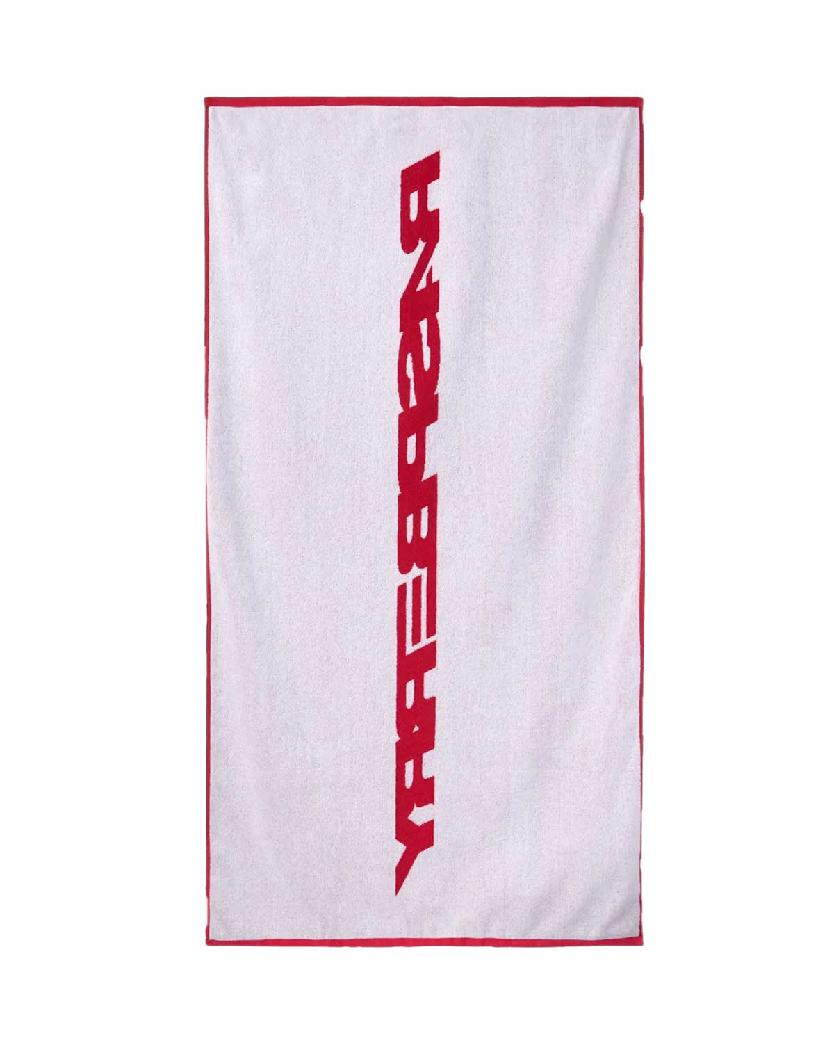 GV Gallery RH Towel red, white reverse side with red logo and trim