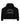 GV Gallery Raspberry Athletics Hoodie black, fleece hoodie with a collegiate Raspberry Athletics chest print, front view