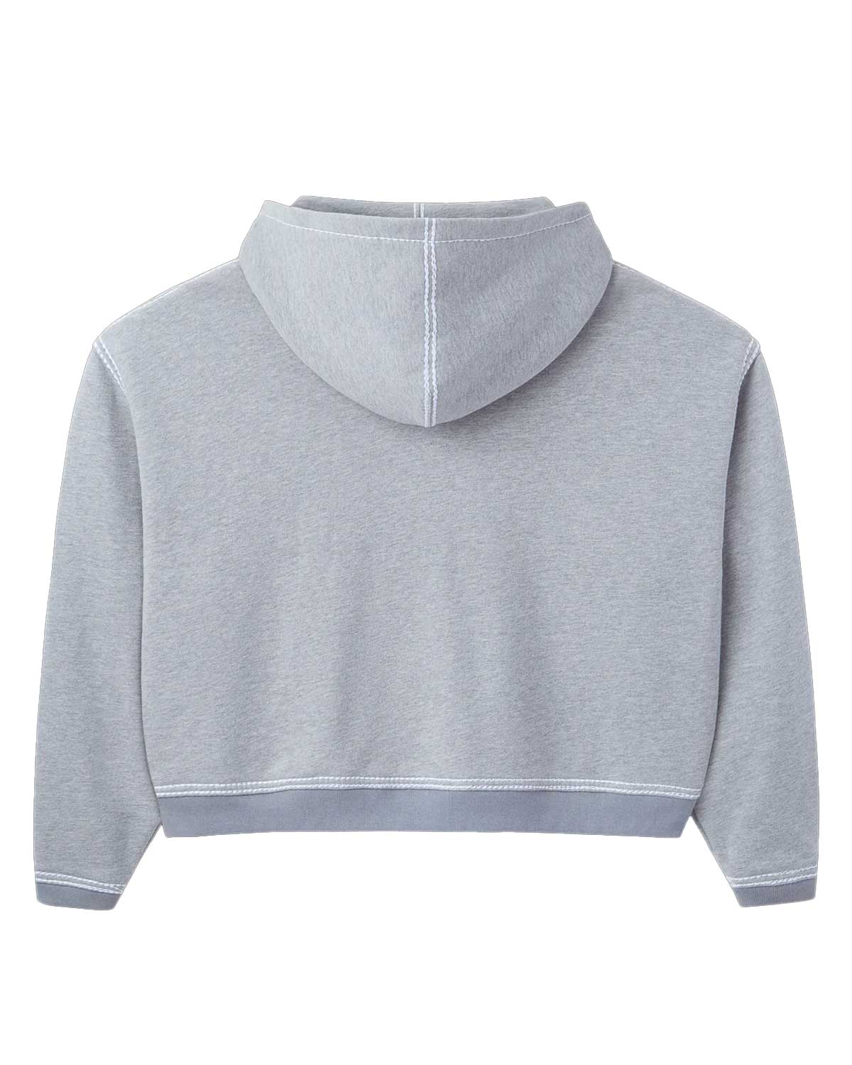 GV Gallery SF Crop Hoodie Grey