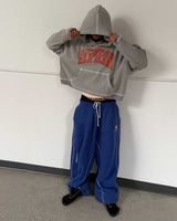 GV Gallery SF Crop Hoodie Grey