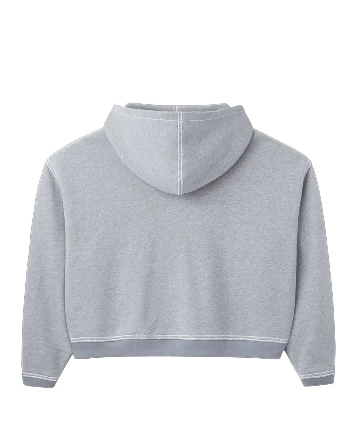 GV Gallery SF Crop Hoodie Grey