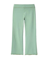 GV Gallery Seafoam Women's Sweatpants teal, plain back view of the flared leg