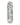 GV Gallery Snakeskin Skateboard, grey snakeskin-print skateboard deck with white Raspberry script logo, top view