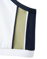 GV Gallery Sports Bra White/Navy