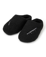 GV Gallery Stacy from the Wood Fuzzy Mules Black