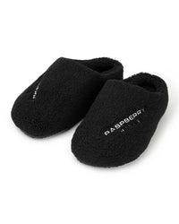 GV Gallery Stacy from the Wood Fuzzy Mules Black