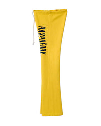 GV Gallery Sun Valley Women's Sweatpants yellow, side view showing the drawstring waist