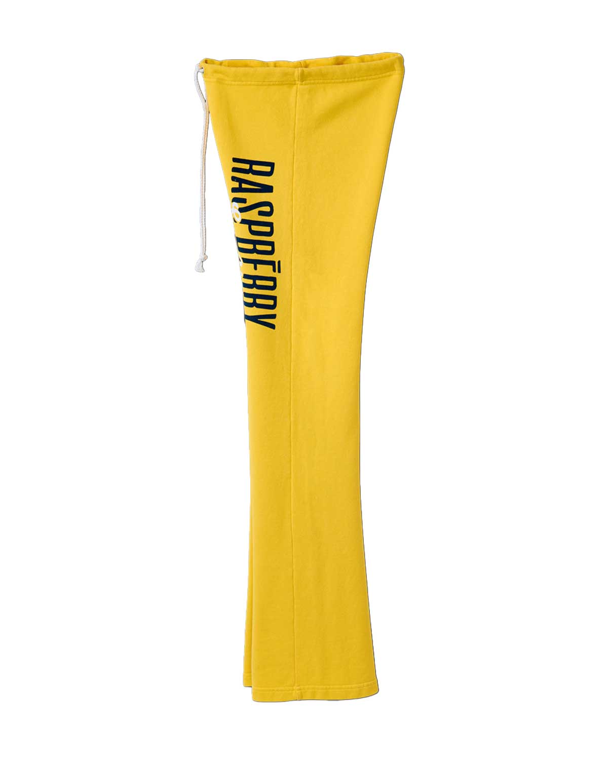 GV Gallery Sun Valley Women's Sweatpants yellow, side view showing the drawstring waist