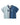 GV Gallery Two Tone Denim Jersey blue, two-tone denim baseball jersey with RASP felt lettering, front view