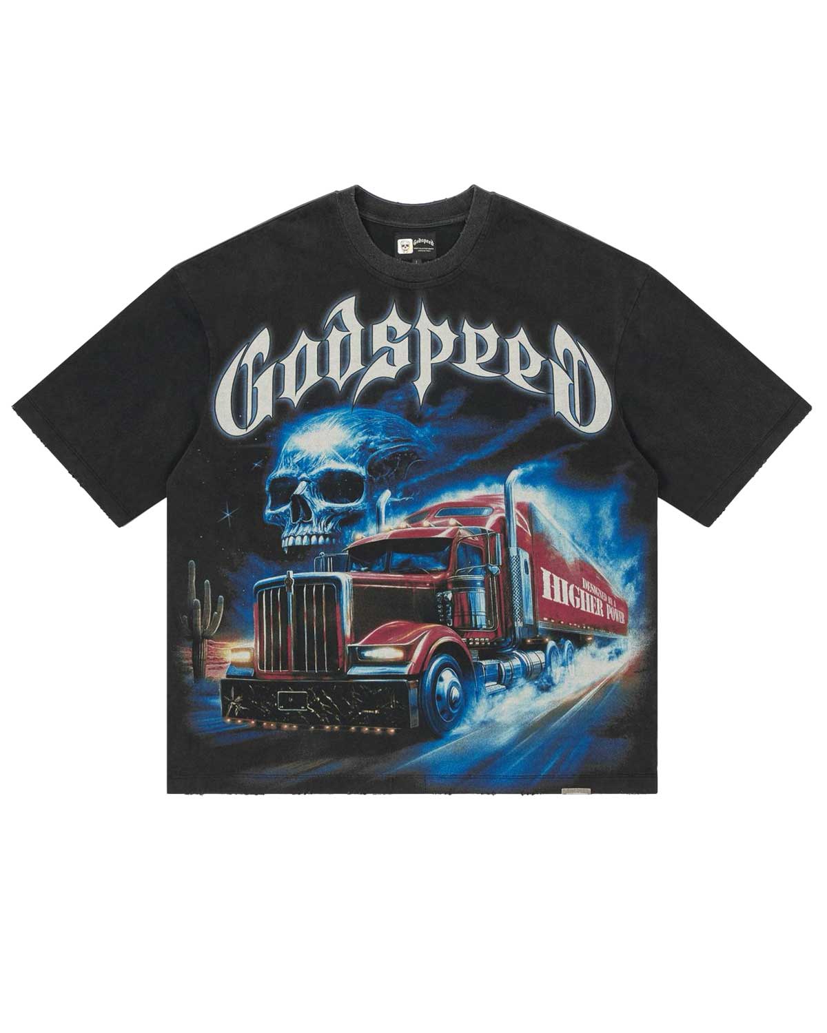 Godspeed Interstate Fate Tee Black