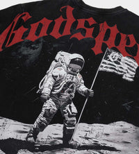 Godspeed 1969? Tee Black back side view