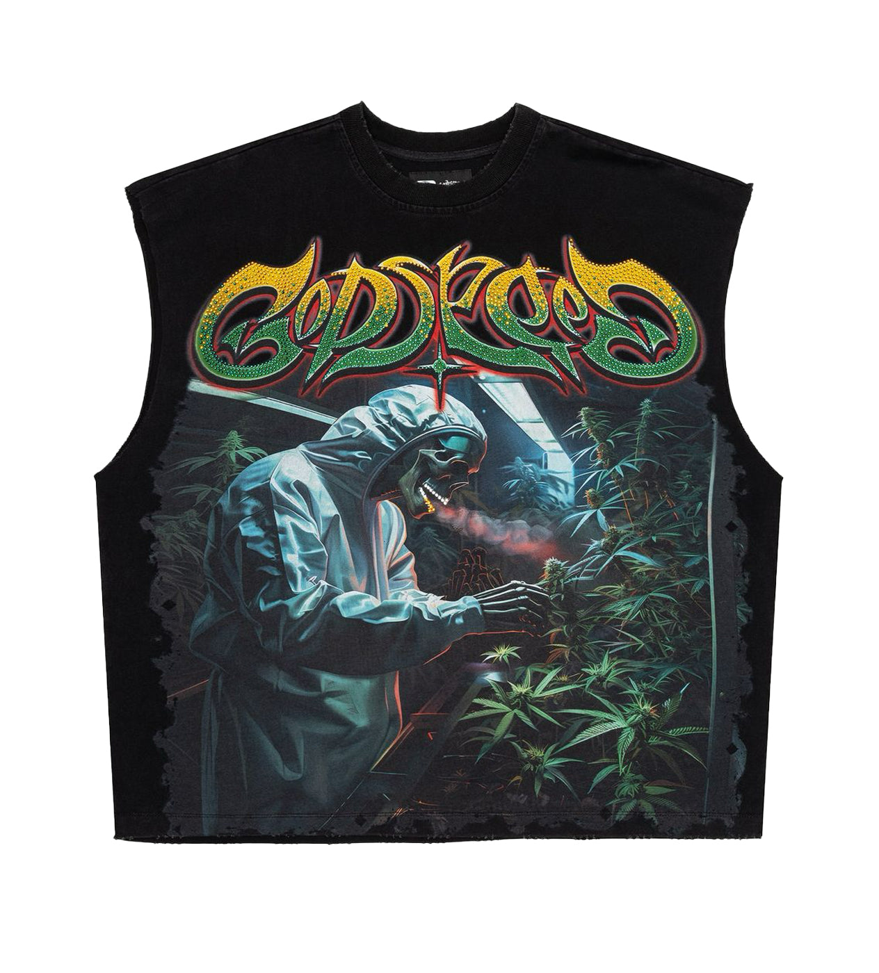 Godspeed 420 Indoor VVS Sleeveless Tee Black