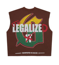 Godspeed 420 Indoor VVS Sleeveless Tee Brown