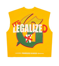 Godspeed 420 Indoor VVS Sleeveless Tee Yellow