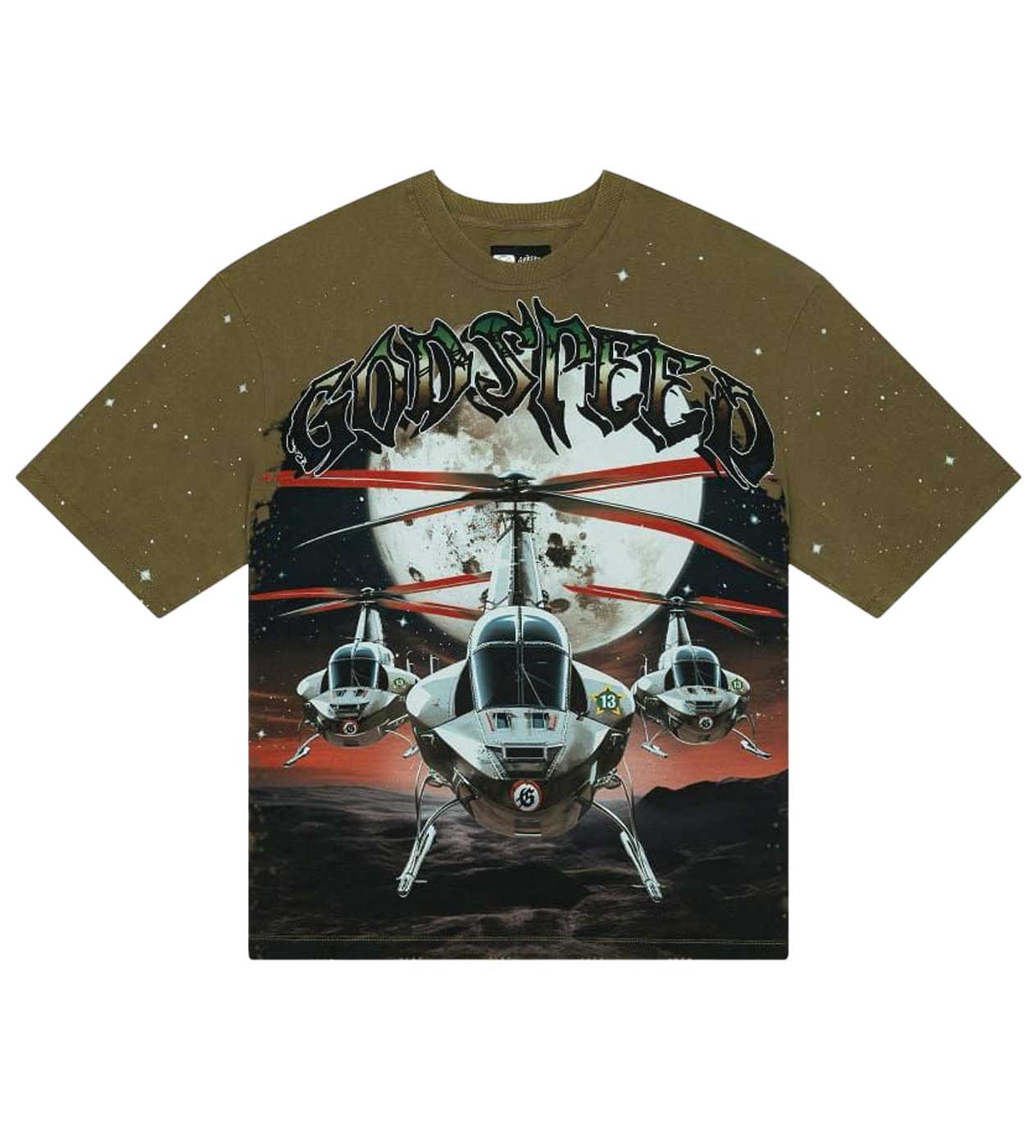 Godspeed Airstrike Tee Olive